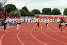 Senior girls 100 metres, English Schools Track and Field. Photo: David T. Hewitson/Sports for All Pics